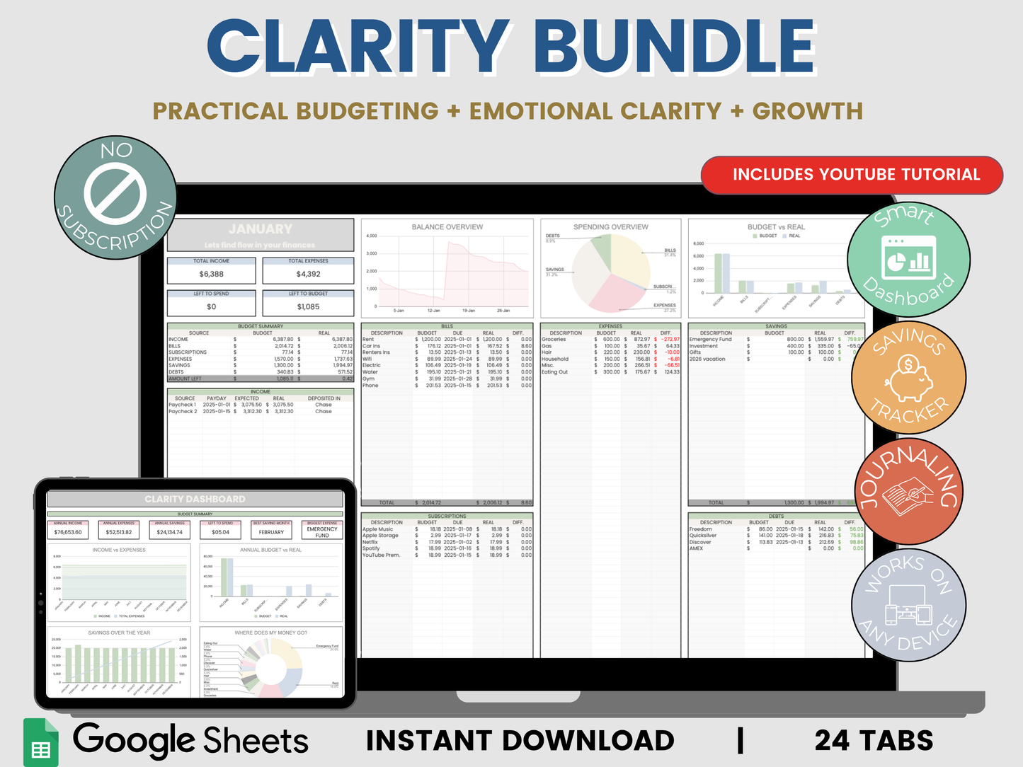 💰 Clarity Bundle