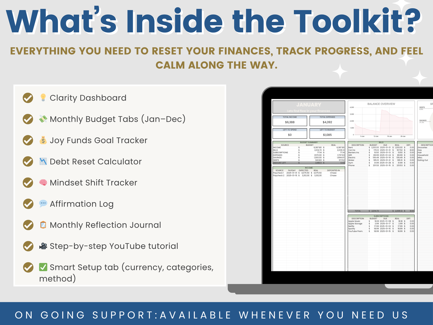 💸 The Financial Reset Toolkit